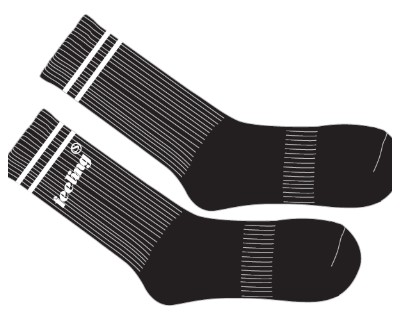 STOCK feeling Socken - Black