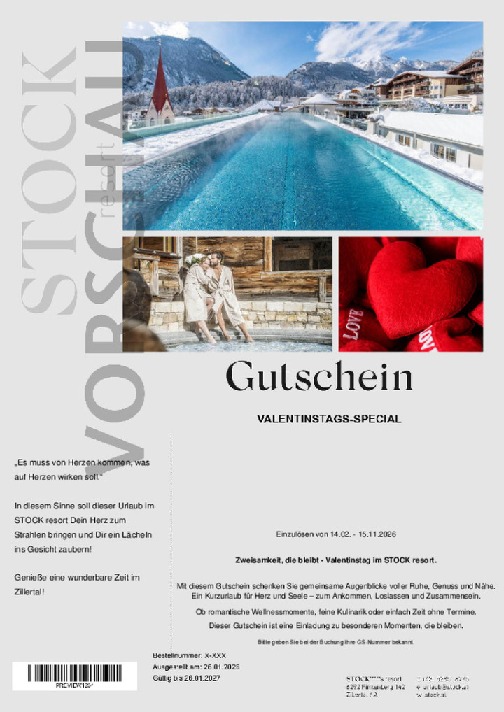 VALENTINSTAGS-SPECIAL